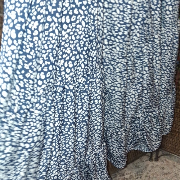 ODDY Smocked Balloon Sleeve Ruffle Hem Dress Sz 2X - Picture 4 of 4